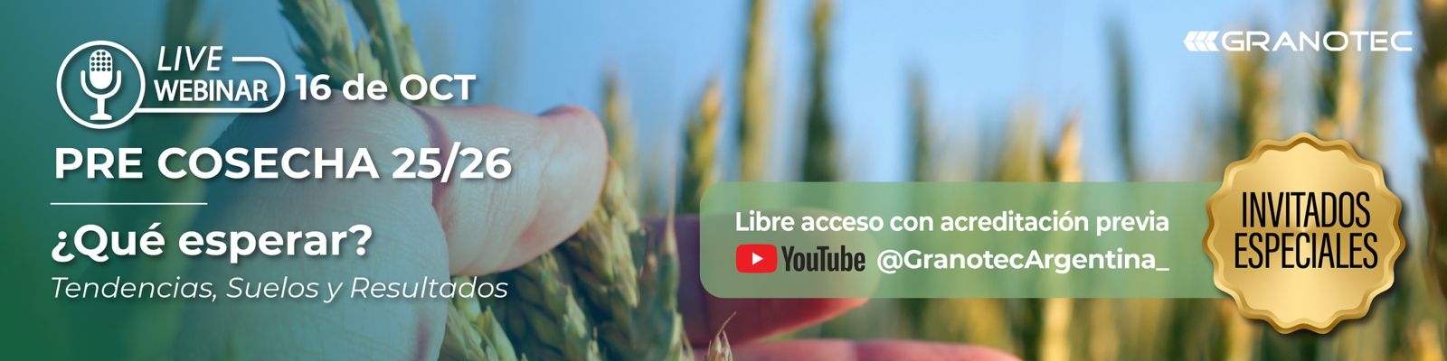 Webinario de Pre Cosecha 25/26